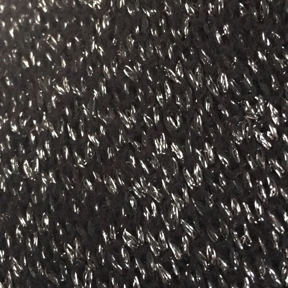 Davi&Dani long cardigan black & silver threads - Picture 10 of 11